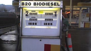 Biodiesel B20 se hace a partir de 20% de algas y 80% de petróleo.