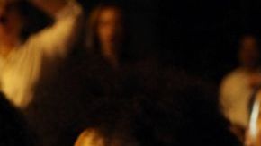 Cientos de personas protestan en Santo Domingo después del discurso del expresidente dominicano Leonel Fernández.