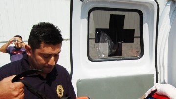 Gorrostieta Salazar, tras el ataque en el que murió su esposo el 15 de octubre de 2009.