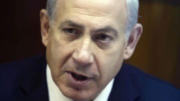 El primer ministro israelí Benjamin Netanyahu cuando asistía a la reunión semanal del Consejo de Ministros en Jerusalén.