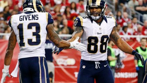 Jenkins regresa dos intercepciones a Ryan Lindley, y ganan los Rams a Cardinals.
