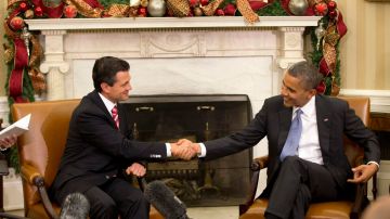 La reunión de Peña Nieto con Barack Obama fue en la Casa Blanca.