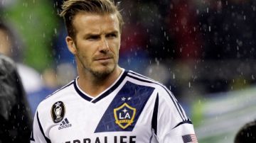 La estrella inglesa David Beckham va por su segunda corona en la MLS.