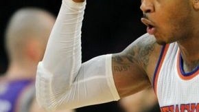 Carmelo Anthony anotó 34 puntos.