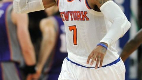 Carmelo Anthony anotó 34 puntos.