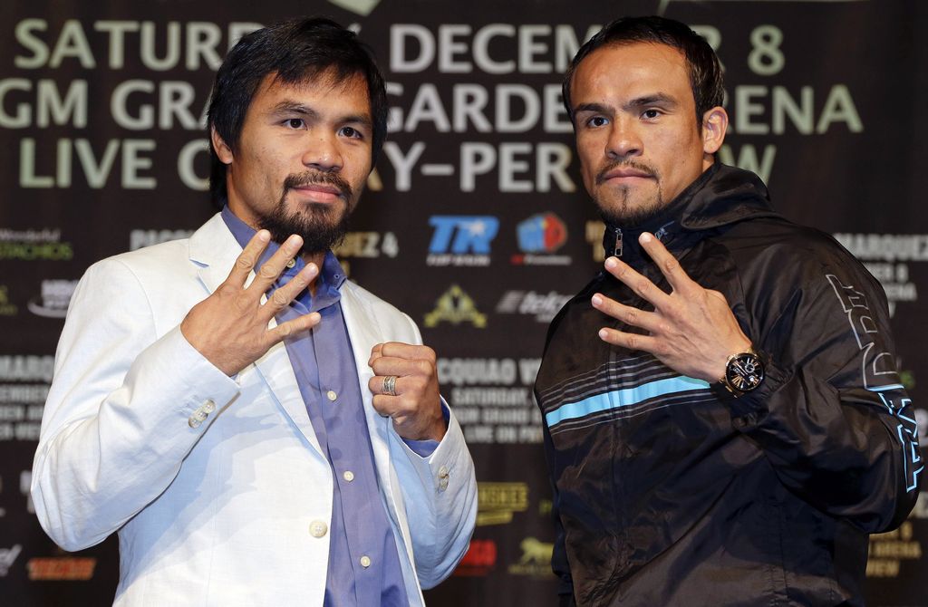 Pacquiao y Márquez se dicen listos para otra guerra en el ring el próximo sábado.