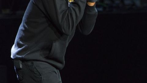 Kanye West y Jay-Z (en la foto) arrasaron en campos como mejor actuación de rap.