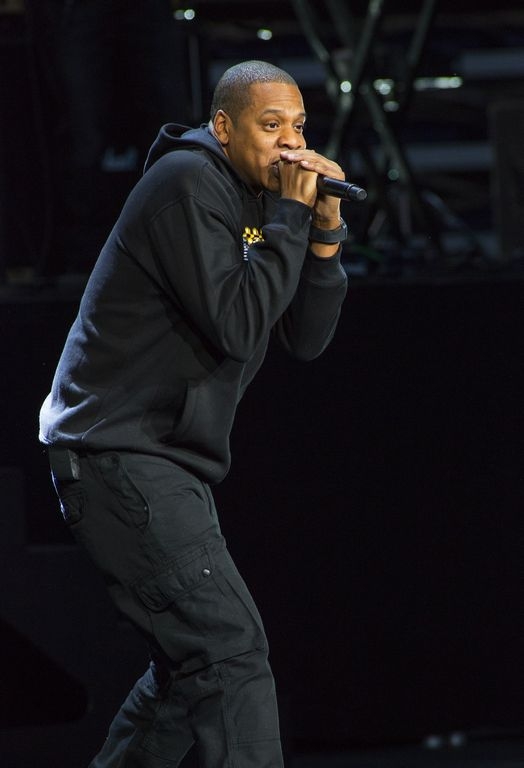 Kanye West y Jay-Z (en la foto) arrasaron en campos como mejor actuación de rap.