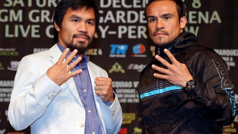 Pacquiao y Márquez se dicen listos para otra guerra en el ring el sábado.