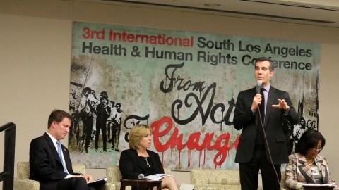 Candidatos a la alcaldia de Los Ángeles, protagonizaron un forum sobre salud en el  centro Saint Johns.