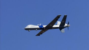 Un avión no tripulado "Predator", dirigido a distancia, un arma que está dando resultados en la lucha contra organizaciones terroristas.