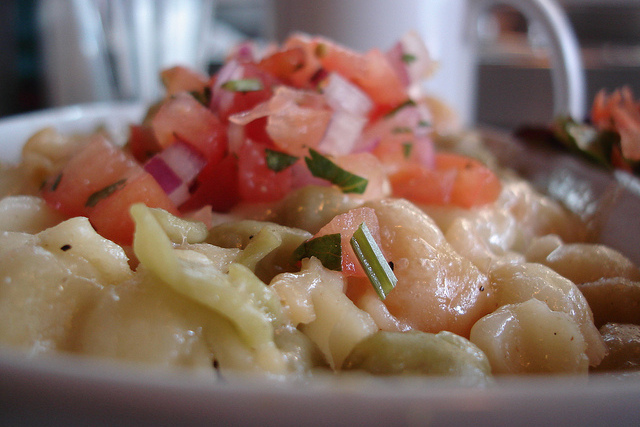 Mexican style macaroni and cheese