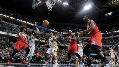 Pacers derrotaron 95-85 a 76ers de Filadelfia