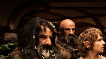 Como era previsible, 'The Hobbit' entró en el primer lugar de la taquilla.