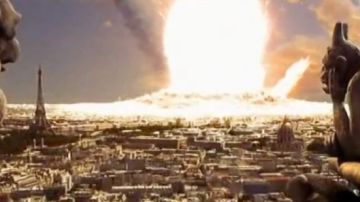 La destrucción de París en 'Armageddon'.