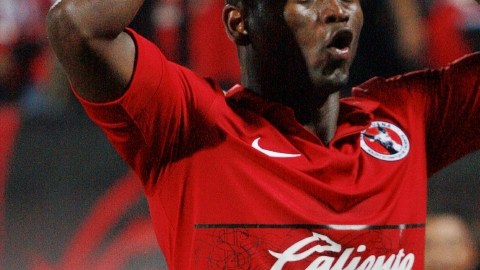 Duvier Riascos,  principal carta de gol de los Xolos.