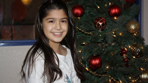 “Ahora puedo reírme, creo que me río demasiado”, dice la pequeña María Fajardo tras un doble transplante de pulmones.