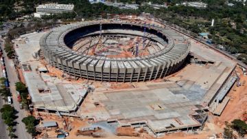 El estadio Mineirao, ubicado en Belo  Horizonte, Brasil, tiene capacidad para 62 mil espectadores.
