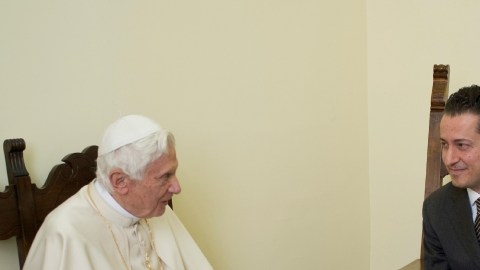 El exmayordomo del Papa Benedicto XV, Paolo Gabriele, fue recibido ayer en El Vaticano por el propio pontífice.