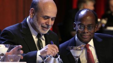 El presidente de la Reserva Federal, Ben Bernanke, cuando pedía al Congreso y a la Administración Obama lograr un acuerdo para evitar recesión en el próximo año.