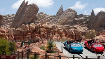 Radiator Springs Racers de Cars Land en Disney California Adventure.