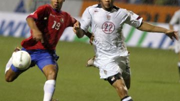 Álvaro SaborÍo es la cuota de gol de Costa Rica.