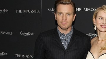 Naomi Watts y J.A. Bayona.