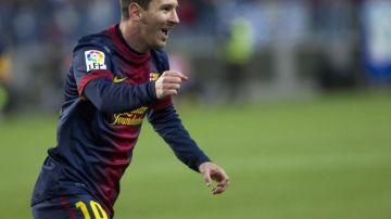 Con un gol de Lionel Messi, el cuadro azulgrana despachó el domingo 3-1 a Málaga para sumar 10 victorias.