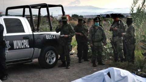 De acuerdo con los primeros reportes, algunos de los cuerpos estaban descuartizados.