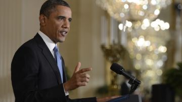 El presidente de Estados Unidos, Barack Obama, subrayó  que EEUU no puede saltar de una crisis a otra.