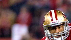 El quarternback de San Francisco, Colin Kaepernick lleva acumuladas 181 yardas por tierra