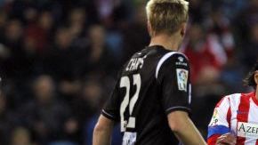 Falcao, segundo máximo cañonero con 18 dianas, estuvo inusalmente sin puntería ante el Levante.