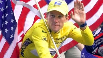 Lance Armstrong  en el Tour de Francia del 2000.