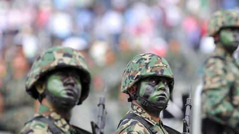 Militares mexicanos