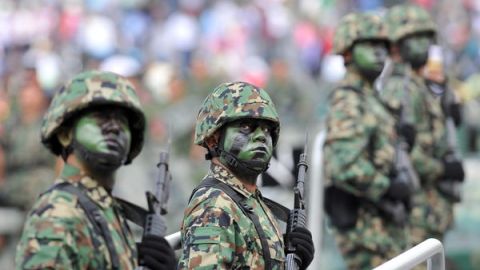 Militares mexicanos