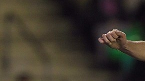 Acción del juego de ayer entre el Atlético y Betis.