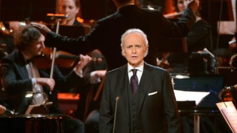 José Carreras en diciembre de 2012, en un concierto en pos de las personas con leucemia.