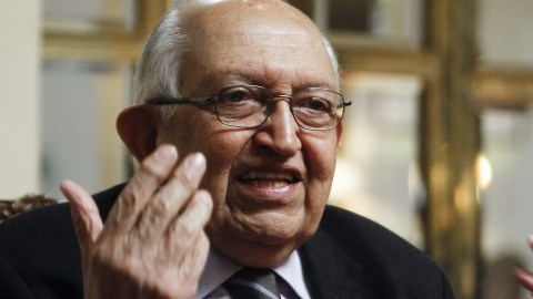 Plinio Apuleyo, en la entrevista  en la que habló de 'Gabo. Cartas y recuerdos', una visión del escritor más íntimo, desde cuando era periodista hasta su consagración como Premio Nobel.