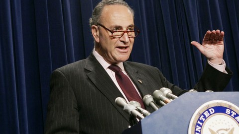 Charles Schumer (Nueva York) está entre los ocho senadores que se espera avalen el lunes más tarde los nuevos principios.