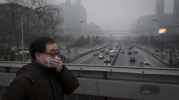 China: crece la admisión hospitalaria en un 20% por la fuerte contaminación.