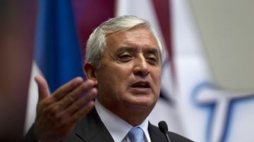 El presidente de Guatemala, Otto Pérez Molina, justifica que su país tendrá pocas posibilidades de obtener el TPS.