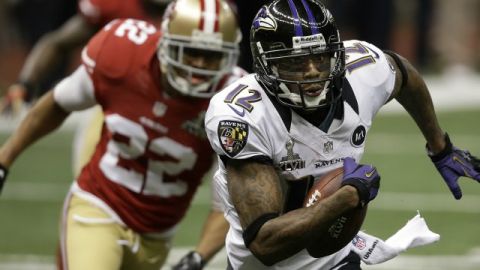 Ravens está derrotando 21-6 a 49ers, al medio tiempo del Super Bowl