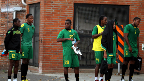 La selección de Jamaica arribó desde el domingo a la ciudad de México