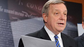 El senador federal por Illinois Richard Durbin.