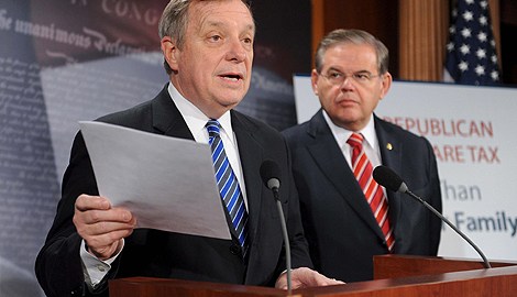 El senador federal por Illinois Richard Durbin.