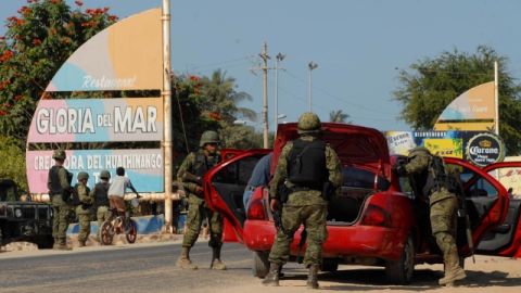 Retenes de revisión donde fueron violadas seis turistas españolas.