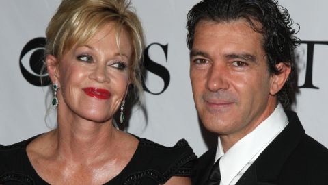 Melanie Griffith y Antonio Banderas en imagen de 2010.