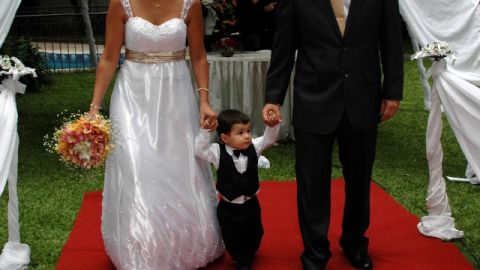 María M. Sánchez conoció hace más de cinco años a su actual marido.