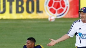 José Pekerman está haciendo buen papel con  Colombia.