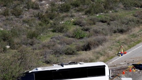 Ocho personas murieron a   consecuencia del accidente en Yucaipa el pasado domingo, por falla en los frenos.